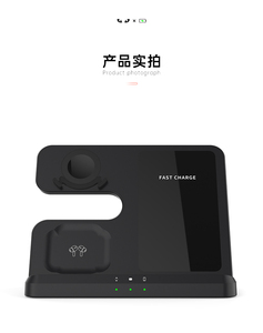 Chargeurs sans fil pour montre connectée et téléphone portable avec support, sortie 15W, compatible avec Honor Band 5 et <span class=keywords><strong>Gear</strong></span> <span class=keywords><strong>S2</strong></span>, <span class=keywords><strong>chargeur</strong></span> USB - Product Image 6