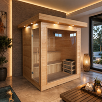 Ruang Sauna Inframerah Ukuran Sesuai Pesanan OEM untuk Pengalaman Perawatan Kesehatan Keluarga yang Nyaman Sehari-hari