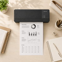 Impresora Térmica Portátil Xprinter P83, Popular, Mini, para Documentos, para la Escuela y el Hogar, Compatible con Tamaños Carta/A4/B5/A5