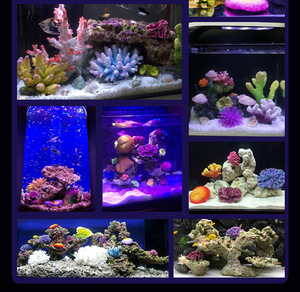 Décoration de rocher artificiel en corail, très vendue, pour aquarium, paysage aquatique, cachette pour <span class=keywords><strong>poissons</strong></span> et crevettes - Product Image 5