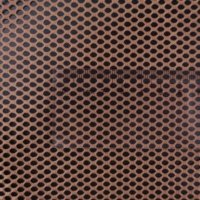 Tissu en maille 100% polyester léger et respirant de 3 mm, couleur café, 110 g/m², pour sacs à cordon et sacs de rangement