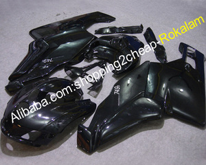 Moto Capots Pièces Pour <span class=keywords><strong>Ducati</strong></span> 999 749 2005 2006 749s <span class=keywords><strong>999R</strong></span> 05 06 Noir brillant Carrosserie Carénage - Product Image 1