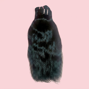 High Quality Natural Black Virgin Indian Raw Hair <b>Extensions</b> <b>for</b> Beauty and <b>Braiding</b> - Product Image 1