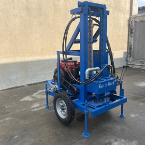 Best Verkopende 130M Diepte Mini Wiel Boorinstallatie Voor Home Core 220V Met Versnellingsbak Pomp Motor Voor Mini Waterput Boren - Product Image 4