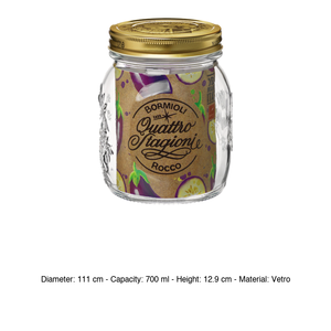 โถแก้ว Bormioli Rocco 4 Stagioni ขนาด 70 ซล. สูง 13 ซม. เส้นผ่านศูนย์กลาง 11 ซม. ไม่มีฝาปิด - Product Image 3