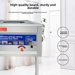 Vaporera Multifuncional Eléctrica y a Gas para Panecillos al Vapor con Garantía Nacional - Product Image 4
