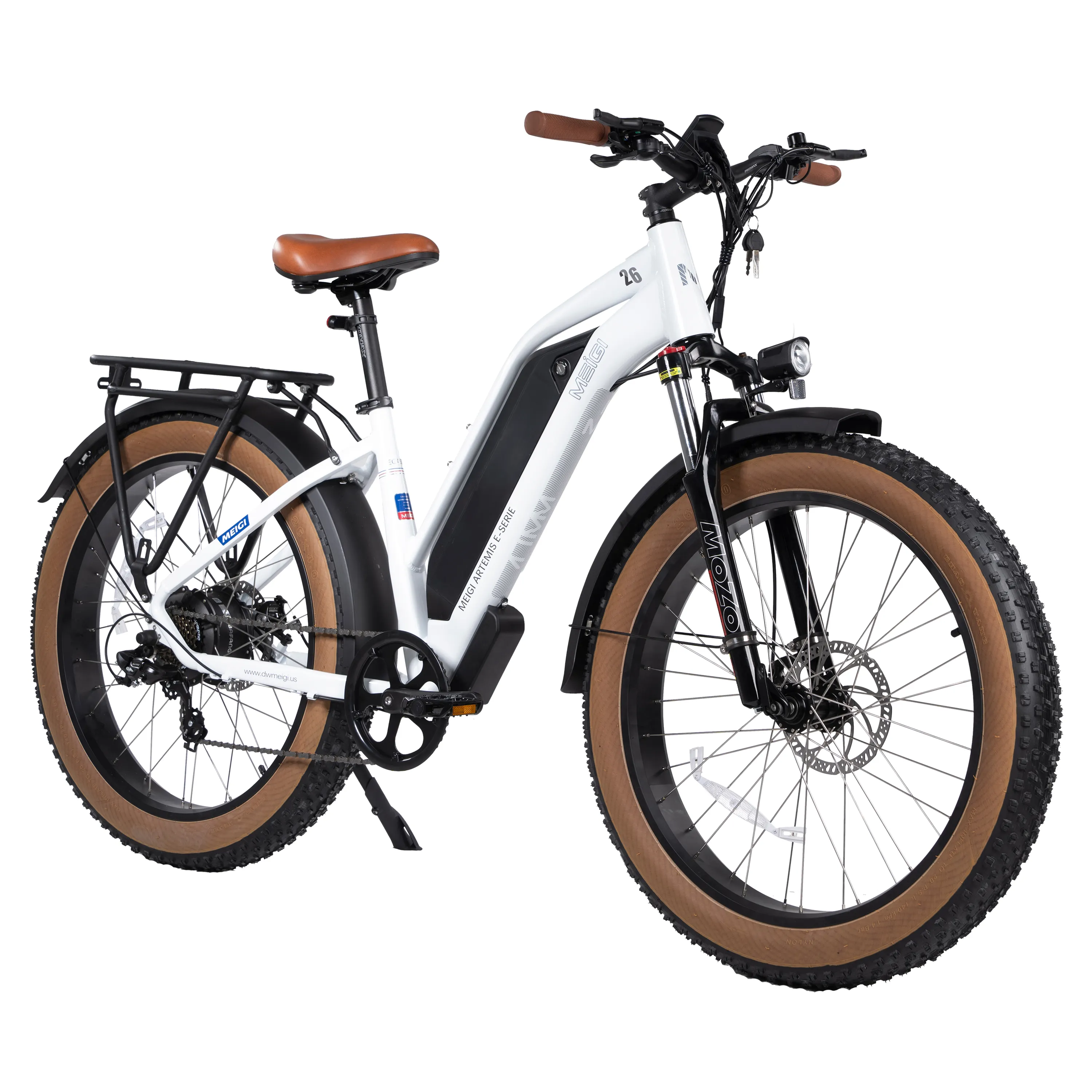 2024 MEIGI Fast Shipping bici elettrica cargo trailer bike adulti sun ron bici elettrica con parafanghi