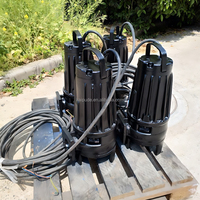 Pompe à air pulsé submersible 5,5 kW 380 V pour oxygénation dissoute, nano-bulles, remédiation fluviale, IP68, traitement à grande échelle des eaux usées (ETU)