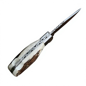 Unique Handmade Stainless Steel <b>Knife</b> With <b>Bone</b> <b>Handle</b> Survival <b>Knife</b> Customizable Tools for Sale in Low price - Product Image 3
