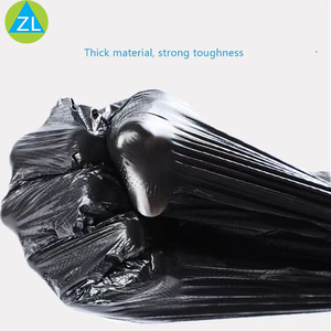 Nhà máy tùy chỉnh phân hủy sinh học Thùng rác bags40 55 60 95 gallon kích thước lớn màu đen Thùng rác túi nhựa forhotel nhà bếp sử dụng - Product Image 3