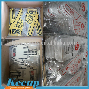 Desain baru kualitas tinggi semangat jari busa untuk olahraga menyenangkan promosi Logo kustom EVA semangat tangan busa - Product Image 5