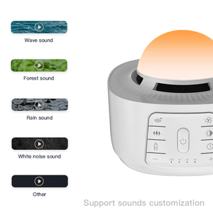 Machine à <span class=keywords><strong>bruit</strong></span> blanc, apaisant sonore, veilleuse intelligente, lecteur <span class=keywords><strong>de</strong></span> thérapie, aide au sommeil personnalisée pour bébé, haut-parleur avec <span class=keywords><strong>bruit</strong></span> <span class=keywords><strong>de</strong></span> <span class=keywords><strong>pluie</strong></span> pour <span class=keywords><strong>la</strong></span> relaxation des enfants - Product Image 4