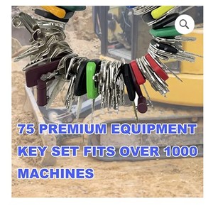 Kunci peralatan berat Set Master 75 dengan kunci Operator konstruksi <span class=keywords><strong>Bobcat</strong></span> JD kunci JLG JCB Kubota Komatsu Volvo Caterpillar - Product Image 4