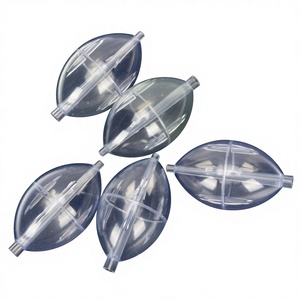 Set de 5 piezas transfronterizo de flotadores de <span class=keywords><strong>pesca</strong></span> ajustables de plástico ABS, ovalados, de gran volumen, con interior hueco y rellenables con agua - Product Image 1