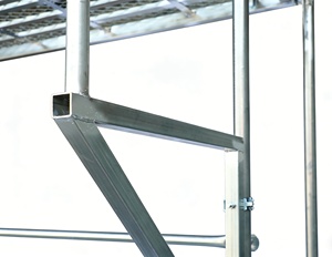 Système <span class=keywords><strong>d</strong></span>'échafaudage en H à installation rapide, polyvalent pour la peinture et le revêtement de façade - Product Image 3