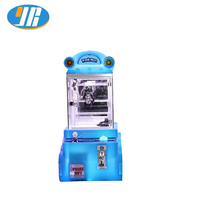 Mini machine à griffes en métal pour enfants, jeu d'arcade en peluche avec paiement par pièces, machine à poupées