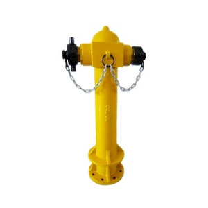 Hydrant d'incendie mural à 2 voies en fonte ductile BS750, type pilier, fourni par l'usine, en vente avec livraison gratuite - Product Image 3