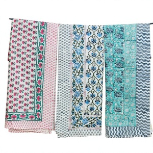 Premium Handmade 100% Cotton <b>Sarong</b> 3-Piece Set Boho Scarf Floral Beachwear Quick Dry Breathable Plus Size - Product Image 1
