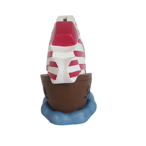 Pot d'argent de <span class=keywords><strong>Pirate</strong></span> en résine, <span class=keywords><strong>tirelire</strong></span> de <span class=keywords><strong>Pirate</strong></span>, boîte blanche, chaussures artisanales faites à la main avec Photo 17 7041 T/T,L/C CN, chaussures de peinture FUJ, offre spéciale, - Product Image 2