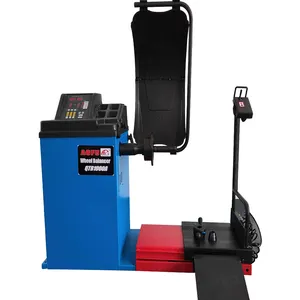 CE ISO9001 Aofu en popüler makine otomatik kullanılan tekerlek dengeleyici, satış için kullanılan tekerlek hizalama makinesi 180r/dak 0.25KW CN;SHN
