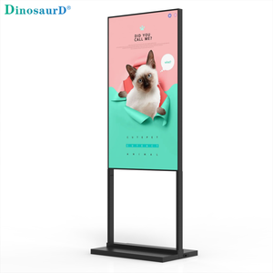 Pantalla publicitaria de fácil instalación independiente de 43 49 55 pulgadas, pantalla de señalización de alto brillo de 3000NITs, quiosco de pantalla Digital Lcd - Product Image 1