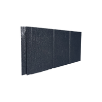 Panneaux de revêtement mural extérieur décoratifs en PU sculpté en métal pour la rénovation de la maison