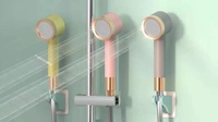 Nouvelle peau beauté pommeau de douche filtre à eau adoucisseur d'eau dure élimination du chlore avec filtre de douche en coton VC et PP