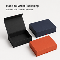 Scatola Regalo Magnetica a Forma di Libro con Logo Personalizzato, Confezione in Cartone Rigido per Set Regalo Cosmetici, Vendita all'Ingrosso
