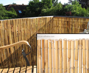 Clôture <span class=keywords><strong>en</strong></span> bambou pelé naturel pour jardinage ferme sport service de modélisation 3D pour maisons écrans de confidentialité treillis et portes durables - Product Image 6