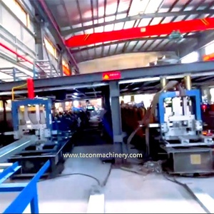 Máquina formadora de rollos de correa CUZ de 80-350mm de ancho de varios tamaños con máquina apiladora de correa de doble CZ máquina personalizada CZNT350 - Product Image 4