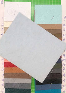 Tela de cuero sintético con relieve floral, diseño Popular para bolsos, monederos, muebles, uso decorativo, cuero de grano de <span class=keywords><strong>Cuerina</strong></span> falso - Product Image 3