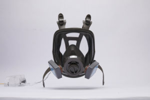 <span class=keywords><strong>Masque</strong></span> à gaz intégral en silicone réutilisable avec filtre HEPA et cartouche remplaçable pour la protection industrielle contre la poussière et les particules lors de la soudure - Product Image 2