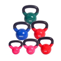 Kettlebell en fonte pour femmes, équipement d'entraînement à couleurs, avec Logo personnalisé, haute qualité, vente en gros, livraison gratuite