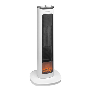 Termoventilatore a torre in ceramica con effetto fiamma, 800/2000 Watt. Oscillante - Product Image 1