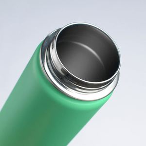 BPA FREE Custom 22oz Sports Double Wall Stainless Steel Vacuum Thermos Insulated <b>Hot</b> and <b>Cold</b> Flask Water Bottle - Product Image 5