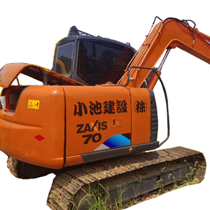 รถขุดตีนตะขาบ ZX70ขุดดินขนาดเล็กรถขุดดินไฮดรอลิกรถขุด7Ton ขนาดเล็กนำเข้าจากญี่ปุ่น - Product Image 1