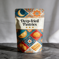Sacs d'emballage Doypack personnalisés de haute qualité avec logo, résistants à l'humidité, sachets à fermeture éclair de qualité alimentaire pour le stockage des aliments