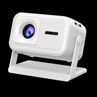 Mini Proyector Inteligente Inalámbrico Portátil Android Pico 4K 1080P con WiFi 2.4G/5G, Batería Integrada, USB, Enfoque Automático para Cine en Casa