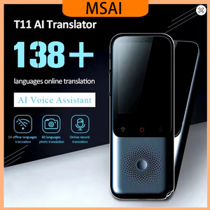 Vendedor superior T11 traductor de Audio portátil pantalla táctil pantalla IPS 138 idiomas traducción de fotos de voz inteligente fuera de línea/en tiempo Real - Product Image 2