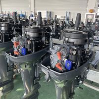 15hp 30hp 40hp 25hp 60hp 2 Tak Mesin Motor Perahu Luar Papan (Outboard) Baru untuk Dijual