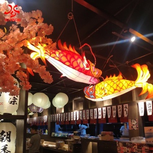 Arche de lanterne de poisson traditionnelle chinoise en gros pour les événements de jardin extérieur pour l'obtention du diplôme Thanksgiving Saint Valentin - Product Image 5