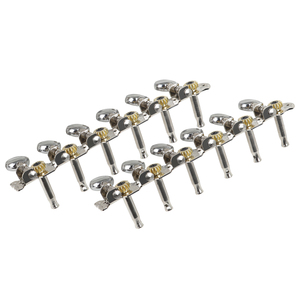 Juego de accesorios de afinación de <span class=keywords><strong>guitarra</strong></span> acústica, 6 juntas, 12 cuerdas, clavijas abiertas - Product Image 4