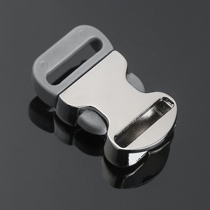 De Metal, cierre perro de 1 pulgada de equipaje de la correa con hebilla de Metal <span class=keywords><strong>Centro</strong></span> hebillas de liberación - Product Image 3