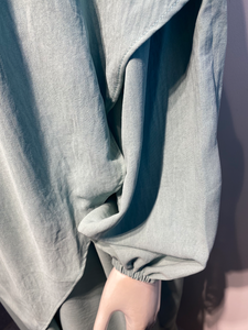 R-353 Alta Qualidade 2 Camadas Khimar Crepe Jazz Mulheres Abaya Algodão ODM Vestido Islâmico com Hijab para Jilbab Oração - Product Image 6