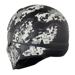 Casque intégral camouflage unisexe homologué DOT, visière rabattable en ABS, taille XL, pour toutes les saisons - Product Image 2