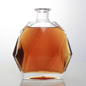 Tùy chỉnh 700ml rượu Brandy tinh thần chai thủy tinh xo Decanter <span class=keywords><strong>Cognac</strong></span> chai rượu uống - Product Image 1