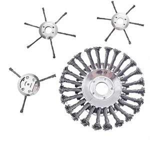 Accesorios para Cortacésped de Alambre de Acero con Funciones de Eliminación de Óxido y Desbroce, Desbrozadora de 6 y 8 Pulgadas, Tamaños Universales - Product Image 2