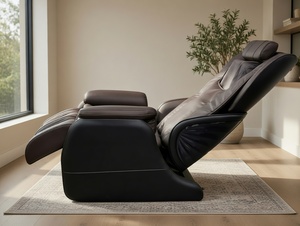 Fauteuil de massage zéro gravité pour la maison et le bureau, massage complet du corps, double cœur, chauffage des tissus profonds, style canapé, confort inclinable avec Bluetooth - Product Image 4