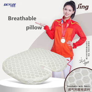 Oreiller respirant pour bébé Skylee en polymère de qualité <span class=keywords><strong>alimentaire</strong></span> avec filet d'air Poe pour lit de bébé - Product Image 5