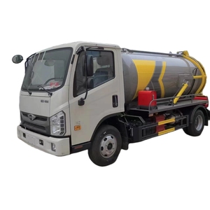 Camion d'aspiration des eaux usées fécales Nettoyage des gouttières à boues <span class=keywords><strong>Aspirateur</strong></span> Citerne Humain Excreta Nettoyeur de canalisations d'égout Pas cher Foton 5CBM 5000L - Product Image 1
